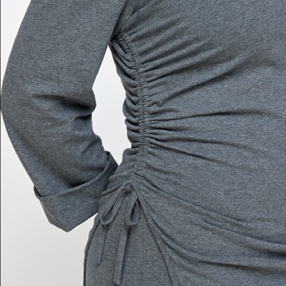 Side Drawstring Two Piece Set - Picture 4 of 6